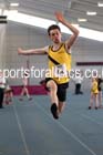 Men's long jump, NECAA Championships and Open Indoor Pentathlon, Gateshead College Academy of Sport. Photo: David T. Hewitson/Sports for All Pics